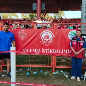 2022 Kırkpınar Başpehlivanı Mustafa Taş Aile Yılına Destek Verdi. - fotoğraf 1