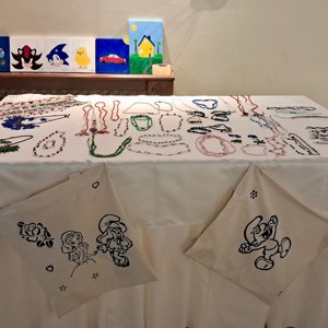 🎨 Çocuk Evleri Sitesi Müdürlüğümüz Tarafından El Sanatları ve Resim Sergimizin Açılışı Gerçekleştirildi.🌟✂️ - fotoğraf 6
