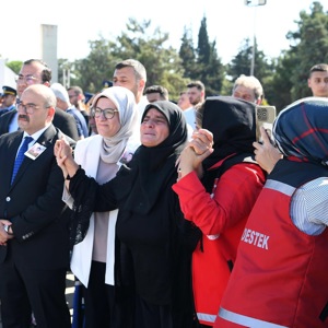 Pençe-Kilit Harekât bölgesinde şehit olan Kahraman Mehmetçiğimiz Piyade Sözleşmeli Er Ahmet KUŞAK, Son Yolculuğuna Uğurlandı.  - fotoğraf 2