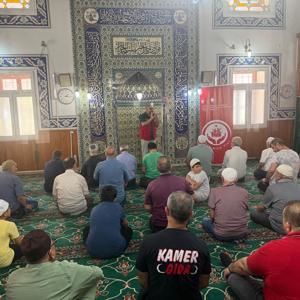İlimiz Genelindeki Camilerde Cuma Namazı Öncesi Koruyucu ve Önleyici Hizmetlere Yönelik Farkındalık Eğitimlerimiz Devam Ediyor - fotoğraf 5