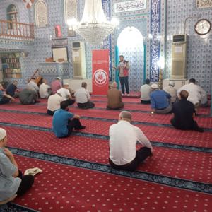 İlimiz Genelindeki Camilerde Cuma Namazı Öncesi Koruyucu ve Önleyici Hizmetlere Yönelik Farkındalık Eğitimlerimiz Devam Ediyor - fotoğraf 7