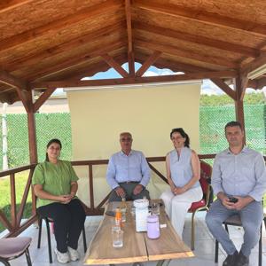 Edirne Sosyal Hizmet Merkezi Müdür Yardımcısı Selen ERDEN, Edirne Açık Cezaevi Müdürü Abdülhamit DENİZCİ'yİ ziyaret etti. - fotoğraf 1