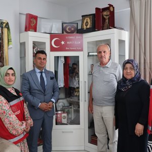  15 Temmuz Şehidimiz Murat ELLİK’in Ailesine Ziyaret - fotoğraf 1