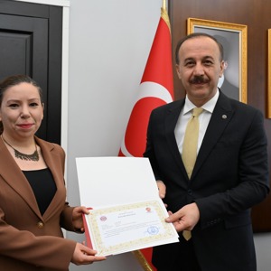 Valimizden Koruyucu Aile Birimimize Başarı Belgesi - fotoğraf 2