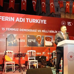 15 Temmuz Demokrasi ve Milli Birlik Gününü Anma Programları Kapsamında Zonguldak Madenci Anıtı Önünde Demokrasi Nöbeti Tutuldu. - fotoğraf 6