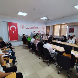 Evlenecek Gençlerin Desteklenmesi Projesi kapsamında  “Evlilik Öncesi Eğitim Programı” eğitimi  - fotoğraf 1