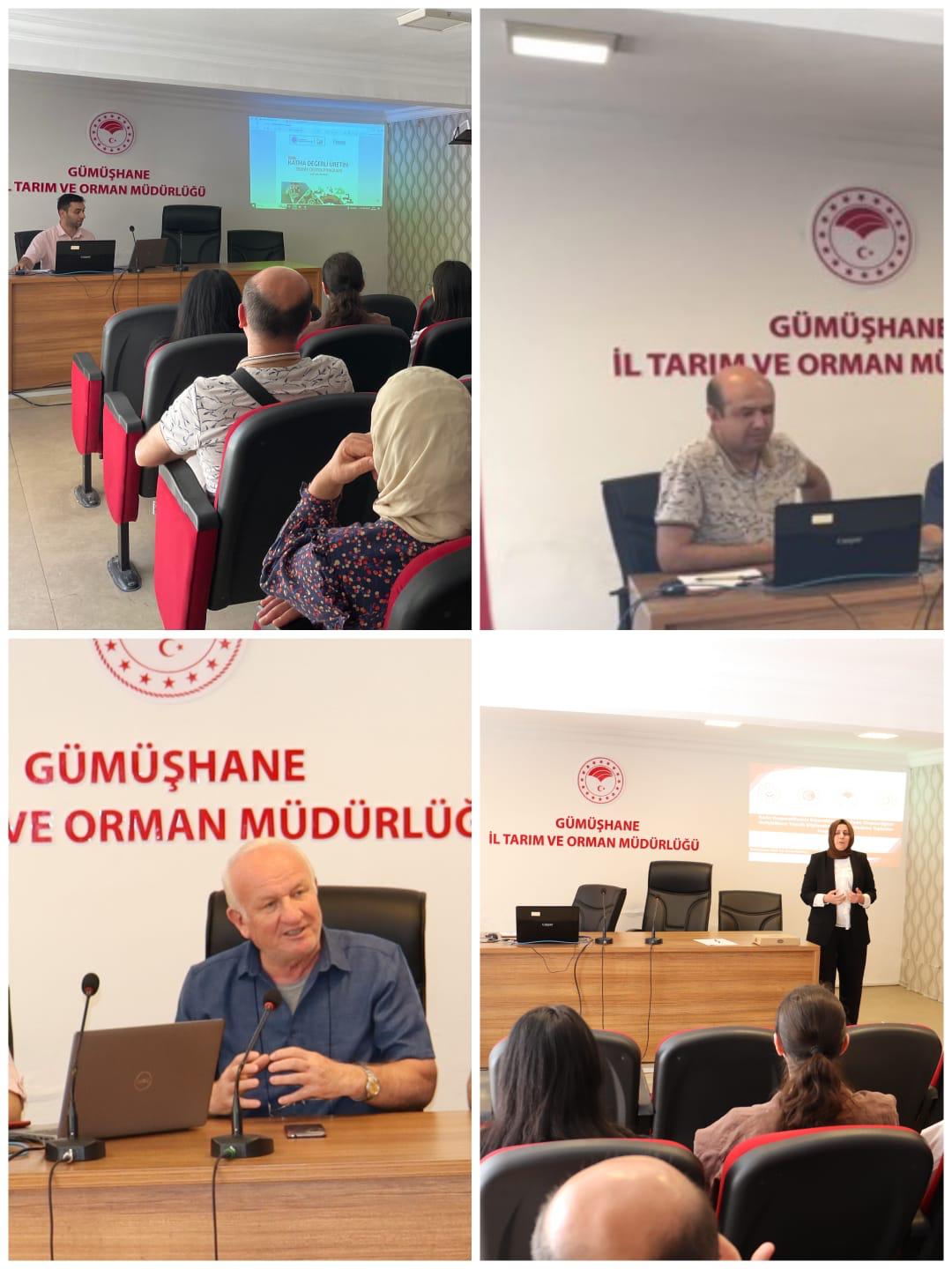 Gümüşhane’de Kadın Kooperatifleri ve Girişimciliği Değerlendirme Toplantısı Gerçekleştirildi!