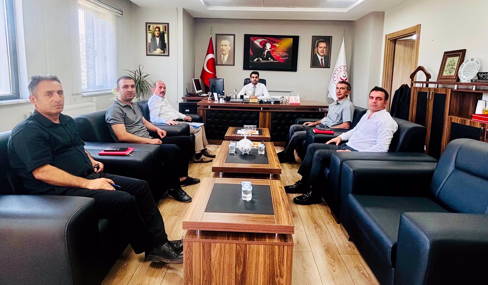 İl Müdürümüz başkanlığında, İl Müdür Yardımcılarımız, Şube Müdürlerimiz ile haftalık toplantı gerçekleştirilmiştir.