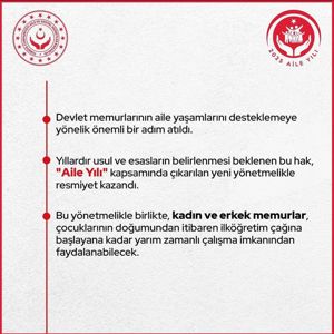 DEVLET MEMURLARINA YARIM ZAMANLI ÇALIŞMA HAKKI RESMEN BAŞLIYOR! - fotoğraf 2