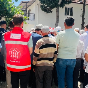 Kıbrıs Gazimiz Ömer Ceylan'ın Cenaze Törenine Katılım Sağladık - fotoğraf 2