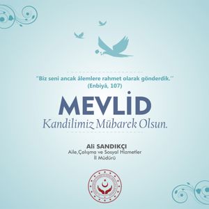 İl Müdürümüzün Mevlid Kandili Kutlama Mesajı - fotoğraf 1
