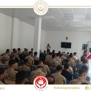 📍 Kağızman İlçe Jandarma Komutanlığında 6284 Bilgilendirmesi - fotoğraf 1