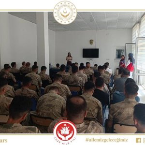 📍 Kağızman İlçe Jandarma Komutanlığında 6284 Bilgilendirmesi - fotoğraf 2