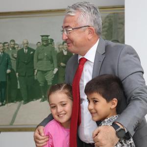 İl Jandarma Komutanımız Tümg. Sayın Nurettin ALKAN'a , İl Müdürümüz Sayın Emine BÖÇKÜN ve Çocuklarımız Veda Ziyareti Gerçekleştirdi.  - fotoğraf 3