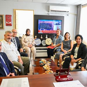 ATSO Heyetinden İl Müdürümuz Galip SÖKMEN’e Ziyaret Aile Yılı ve Döşemealtı Sosyal Hizmet Kampüsü Projesi Görüşüldü - fotoğraf 9
