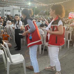 Keban Su ve Balık Festivali"nde Kırmızı Yelekliler sahadaydı.  - fotoğraf 12