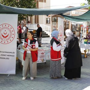 Ermenek Sosyal Hizmet Merkezi, Taşeli Kültür, Sanat ve Sıla Festivali’nde Farkındalık Standı Kurdu - fotoğraf 1