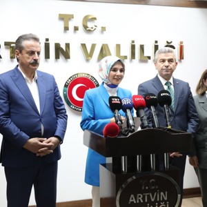Aile ve Sosyal Hizmetler Bakanımız Göktaş, Artvin'de konuştu - fotoğraf 1
