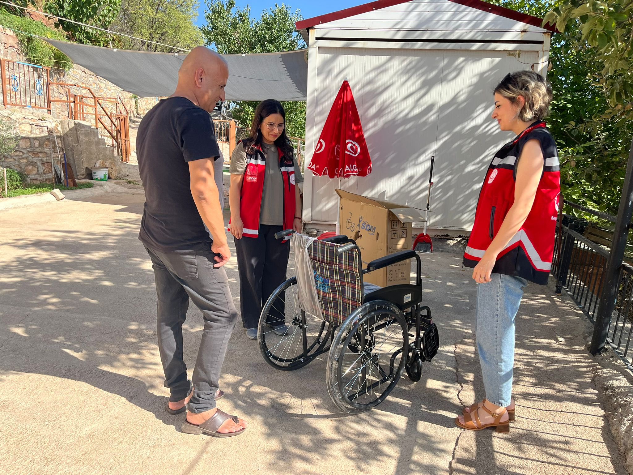 Tekerlekli Sandalye Desteği