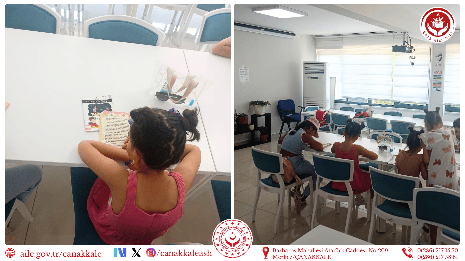 Çocuklarımız Okul Destek Projesi Kapsamında Kütüphaneye Kaydedildi