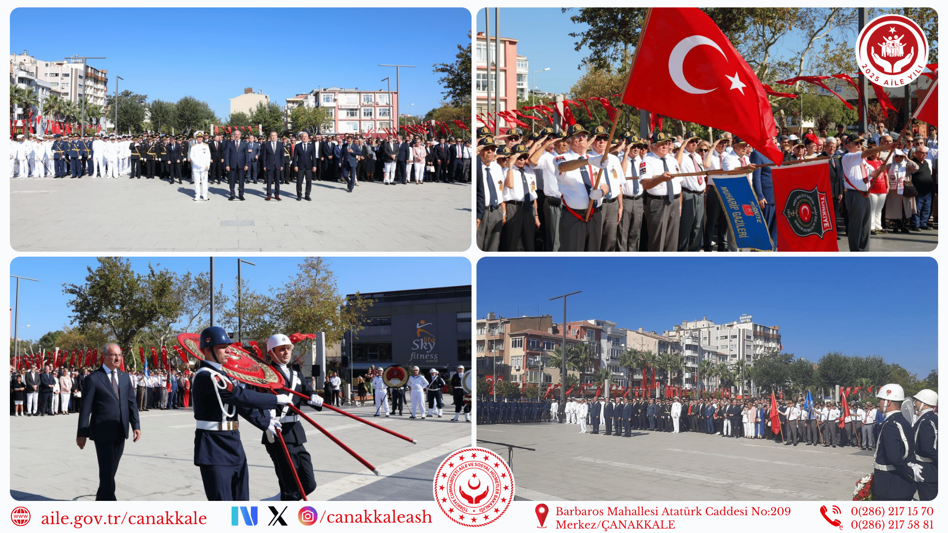 🇹🇷 Zafer Bayramı İlimizde Coşkuyla Kutlandı 🇹🇷