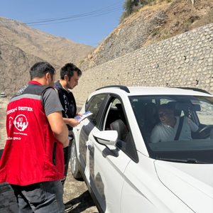 Hakkari Depin Kontrol Noktasında Farkındalık Çalışması - fotoğraf 1
