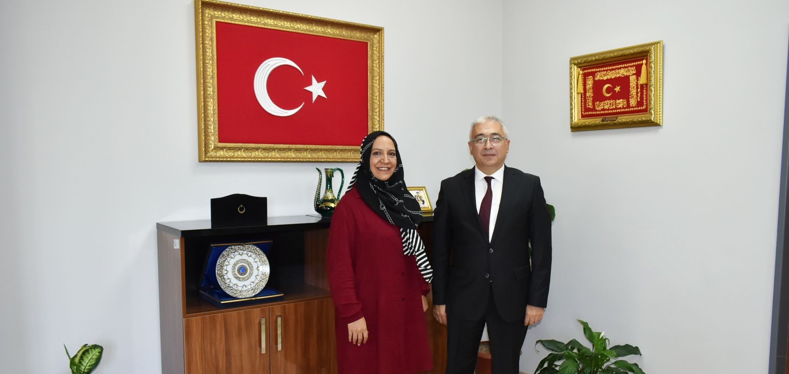Roman Saha Vali Koordinatörü ile İl Müdürümüz Bir Araya Geldi