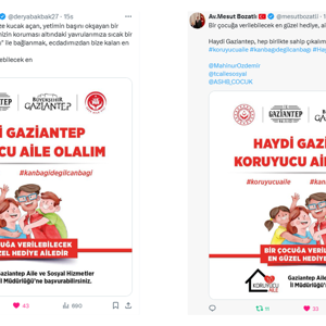 “Haydi Gaziantep, Koruyucu Aile Olalım” Çağrısı Sosyal Medyada Büyük Yankı Uyandırdı - fotoğraf 5