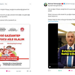 “Haydi Gaziantep, Koruyucu Aile Olalım” Çağrısı Sosyal Medyada Büyük Yankı Uyandırdı - fotoğraf 3