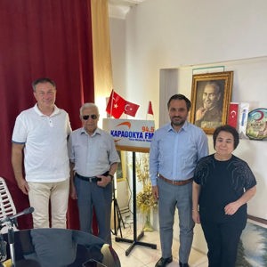 İl Müdürümüz Mahmut Selçuk Kapadokya FM yönetici ve ekibini ziyaret etti.  - fotoğraf 1