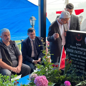 Şehidimiz Ömer Fatih Ayar’ın Şehadetinin 1. Yıldönümü Anma Programına Katılım Sağlandı. - fotoğraf 2