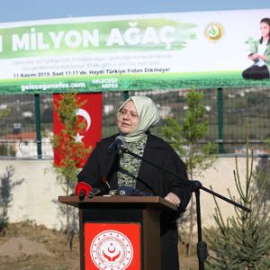 Bakan Selçuk, "Bugün Fidan, Yarın Nefes" Kampanyası Kapsamında Sinop'ta Fidan Dikimi Törenine Katıldı - fotoğraf 4