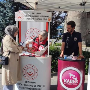 Erzurum Valiliği Açık Kapı ve Şiddet Önleme ve İzleme Merkezimiz İş Birliğiyle Tanıtım Faaliyeti - fotoğraf 1