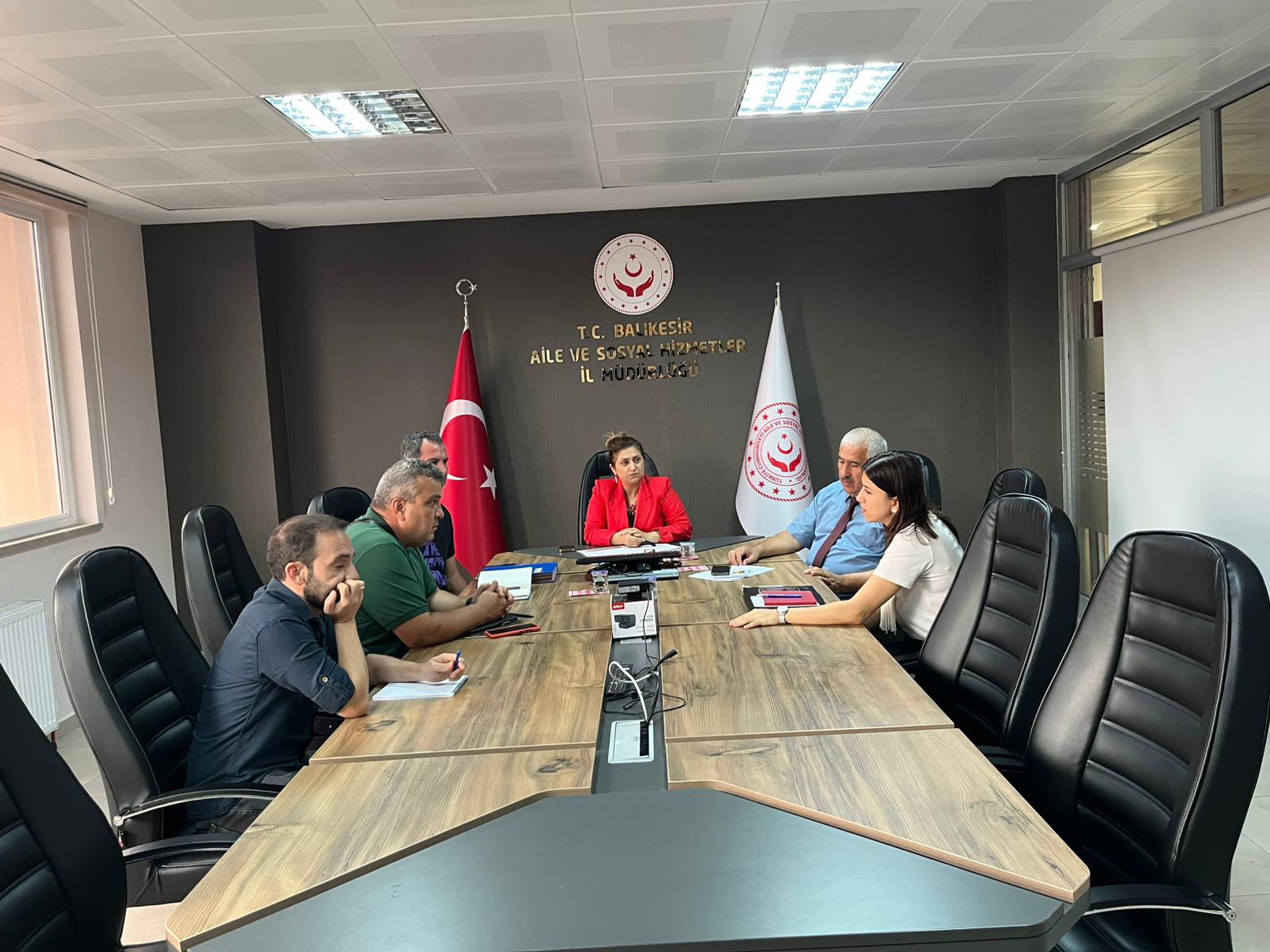 📍 İl Müdürlüğümüze bağlı Çocuklu Kuruluşlarımız Değerlendirme Toplantısı