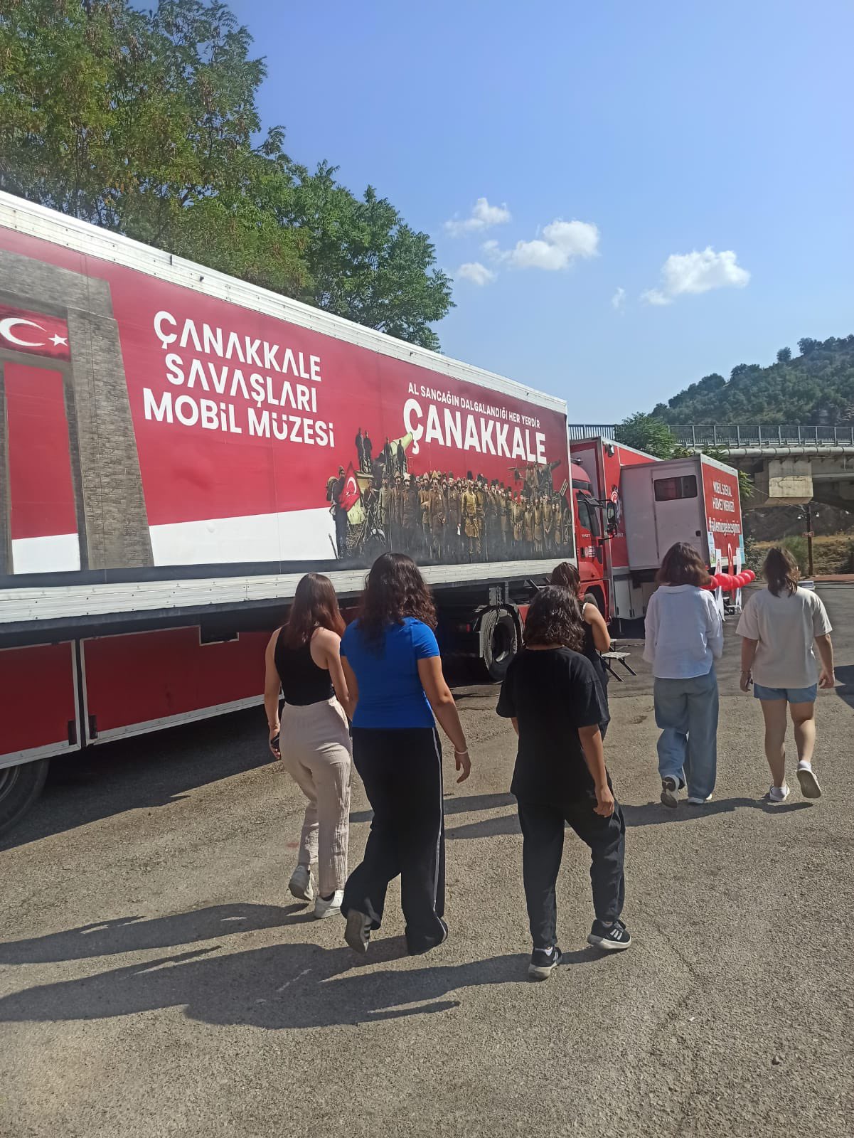 Çanakkale Savaşları Mobil Müzesi Ziyareti