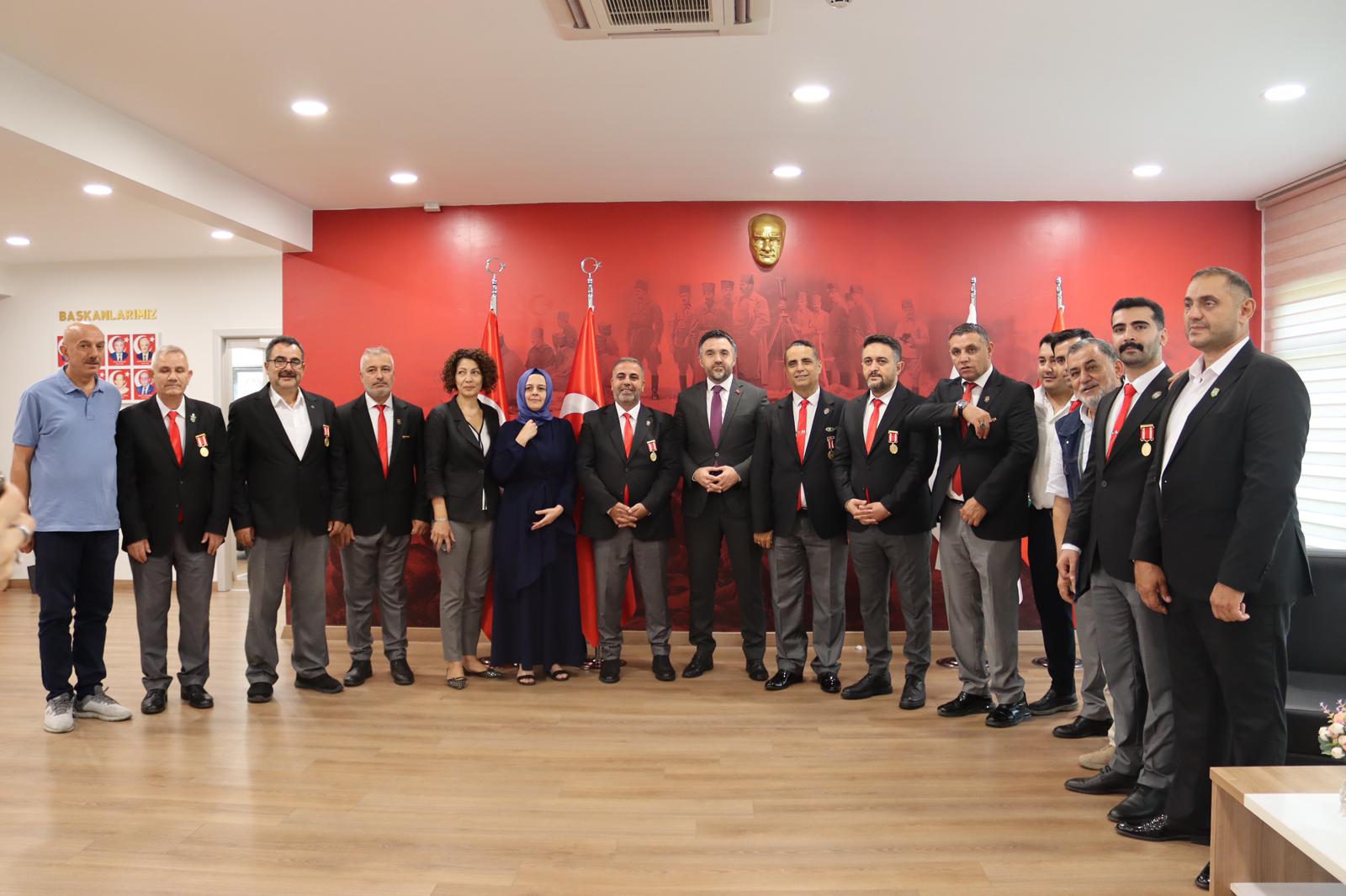 İl Müdürümüz Sn. Ömer TURAN, Türkiye Harp Malulü Gaziler, Şehit Dul Ve Yetimleri Derneği’ne Ziyarette Bulunmuştur