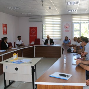 İdari ve Mali Hizmetler Birimi Şube Müdürü, Kuruluş Müdürlerimiz, Kuruluş Müdür Yardımcılarımız ve Satın Alma memurlarımızın katılım sağladığı, idari ve mali işlemlerin görüşüldüğü toplantı gerçekleştirildi. - fotoğraf 3