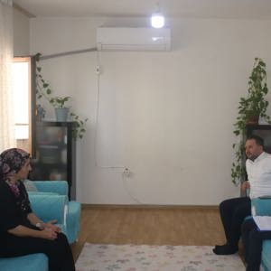  Evde Bakım Desteğinden Faydalanan Ailemize Ziyaret - fotoğraf 1