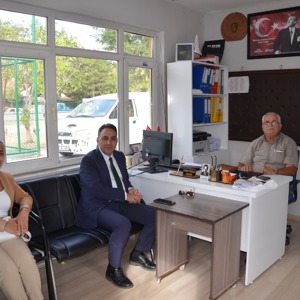 Edirne Aile ve Sosyal Hizmetler İl Müdürü Harun TOHUMCU, Talatpaşa Muhtarını Ziyaret Etti. - fotoğraf 2