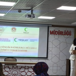 "Kadınlara Yönelik Bağımlılıkla Mücadele Eğitimi ve YEDAM Tanıtımı" Başlıklı Eğitim Düzenlendi - fotoğraf 1