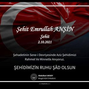 Sene_i devriyelerinde şehitlerimizi rahmet ve minnet ile yad ediyoruz. Ruhları şad mekanları cennet olsun. - fotoğraf 2