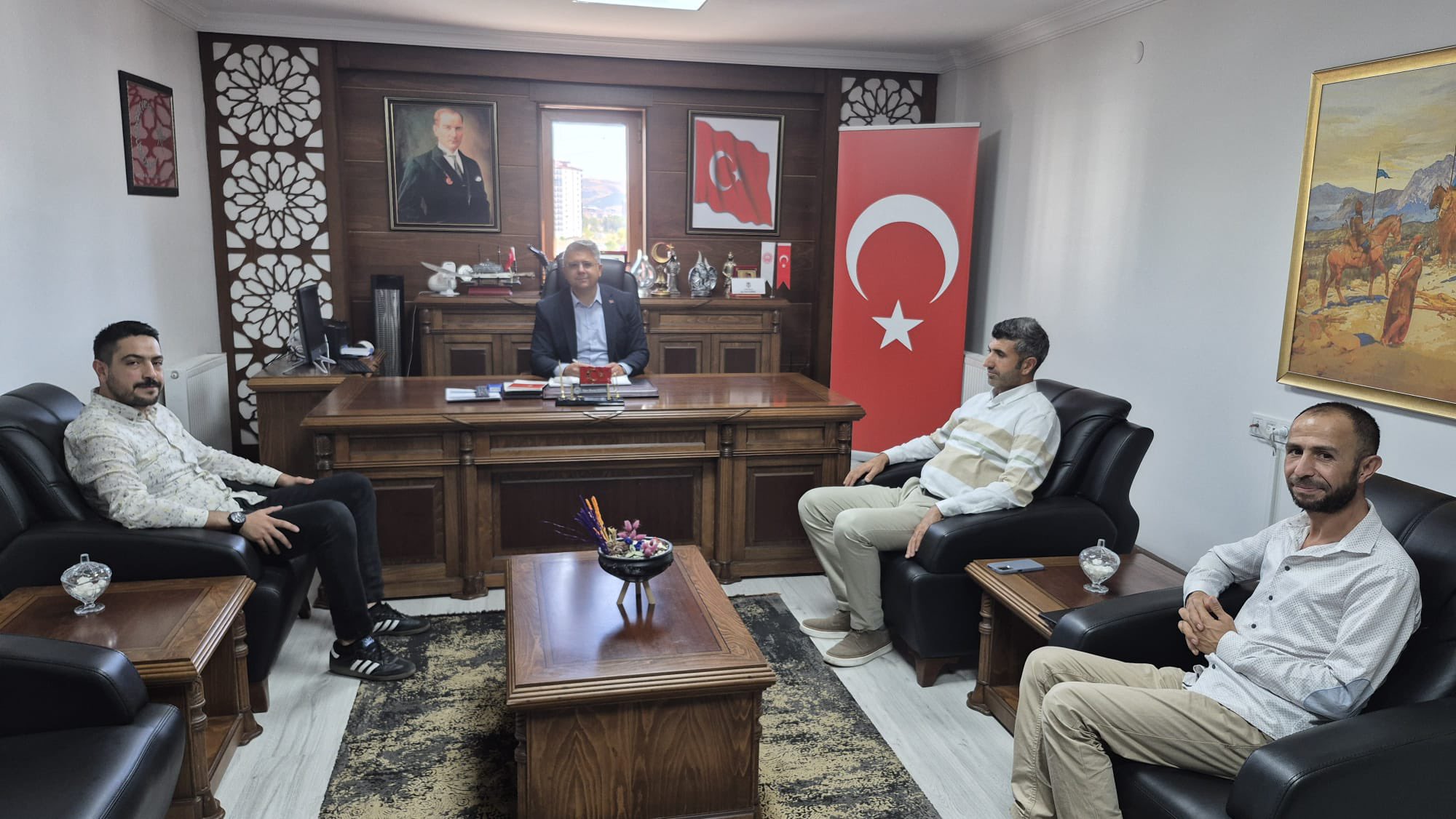 İl Müdürümüz Özgür Kırmızıtaş, Çocuk Evleri Sitesi Müdürlüğünü ziyaret etti.