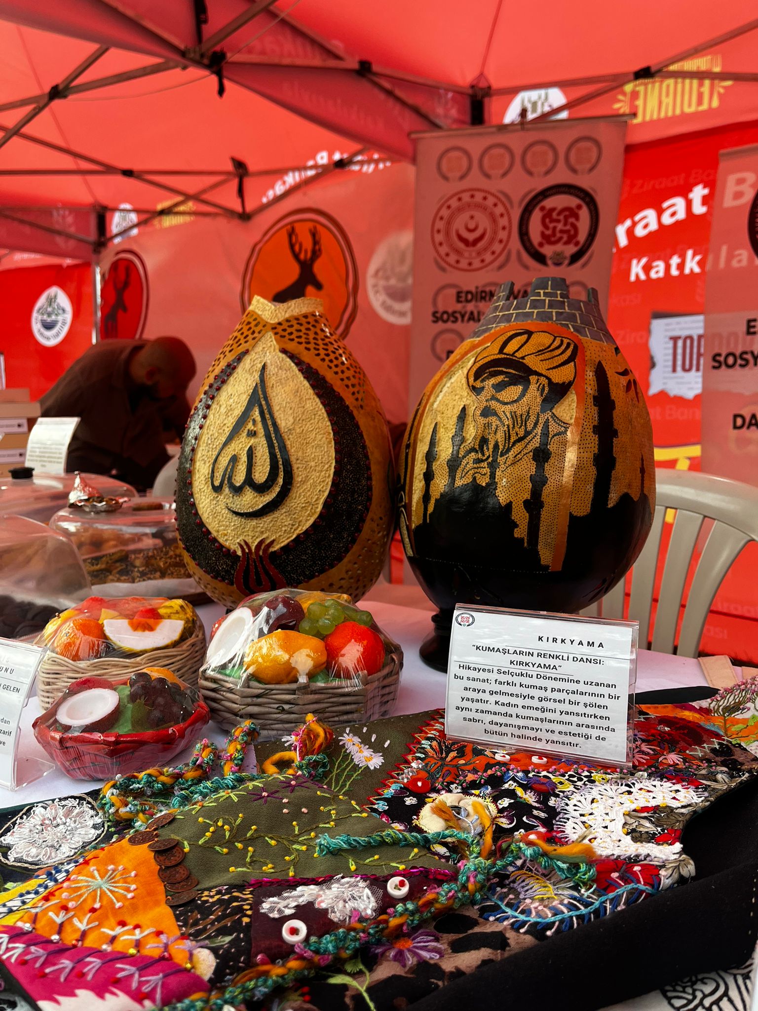 YAŞAYAN MİRAS FESTİVALİNDE ADEM ve SODAM ÜRÜNLERİ ZİYARETÇİLERİN BEĞENİSİNE SUNULDU