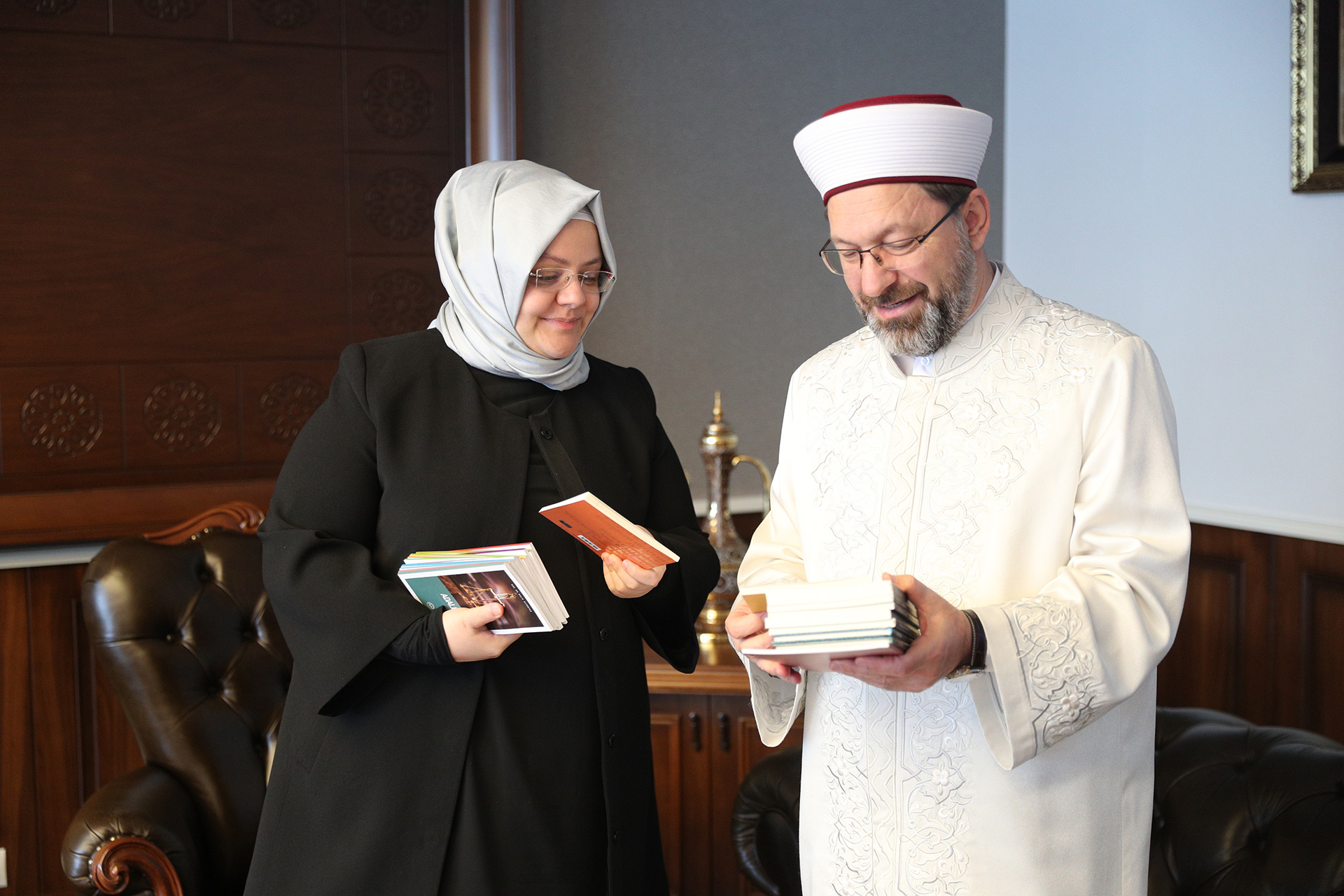 Bakan Selçuk, Diyanet İşleri Başkanı Ali Erbaş ile Ortaklaşa Yürütülen Projeleri Değerlendirdi