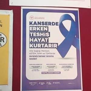“Kanserde Erken Teşhis Hayat Kurtarır” Temalı Etkinlik Düzenlenmiştir. - fotoğraf 2