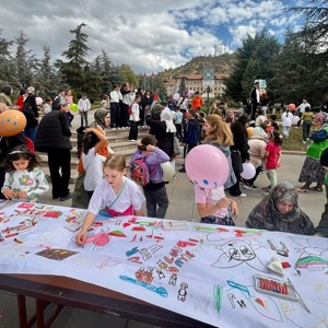 Gazze’de hayalleri yok edilen çocuklar için çizdik!🎨✍️👨🏼‍🎨 - fotoğraf 1