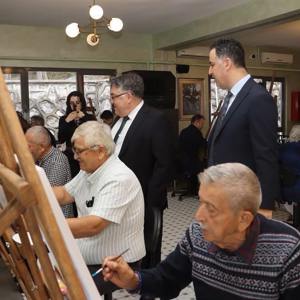 Bülent Ecevit Üniversitesine Bağlı Akademi Cafede Tuval Boyama Çalışması Gerçekleştirilmiştir. - fotoğraf 3