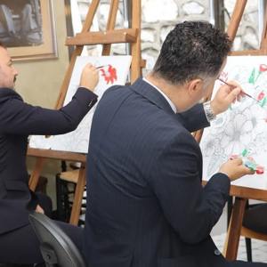 Bülent Ecevit Üniversitesine Bağlı Akademi Cafede Tuval Boyama Çalışması Gerçekleştirilmiştir. - fotoğraf 5