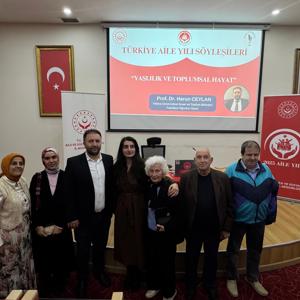 “Yaşlılık ve Toplumsal Hayat” Söyleşisiyle Aile Yılı Etkinlikleri Sürüyor - fotoğraf 2