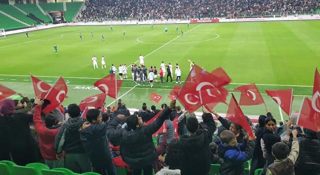 Çocuklarımız Türkiye - Litvanya U21 Maçında Heyecan Dolu Anlar Yaşadı